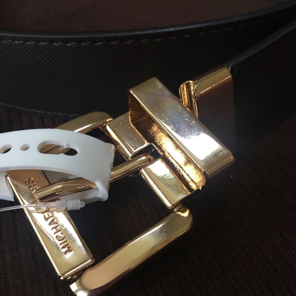 Michael Kors Reversible MK Monogram belt sz L NWT - Picture 3 of 7